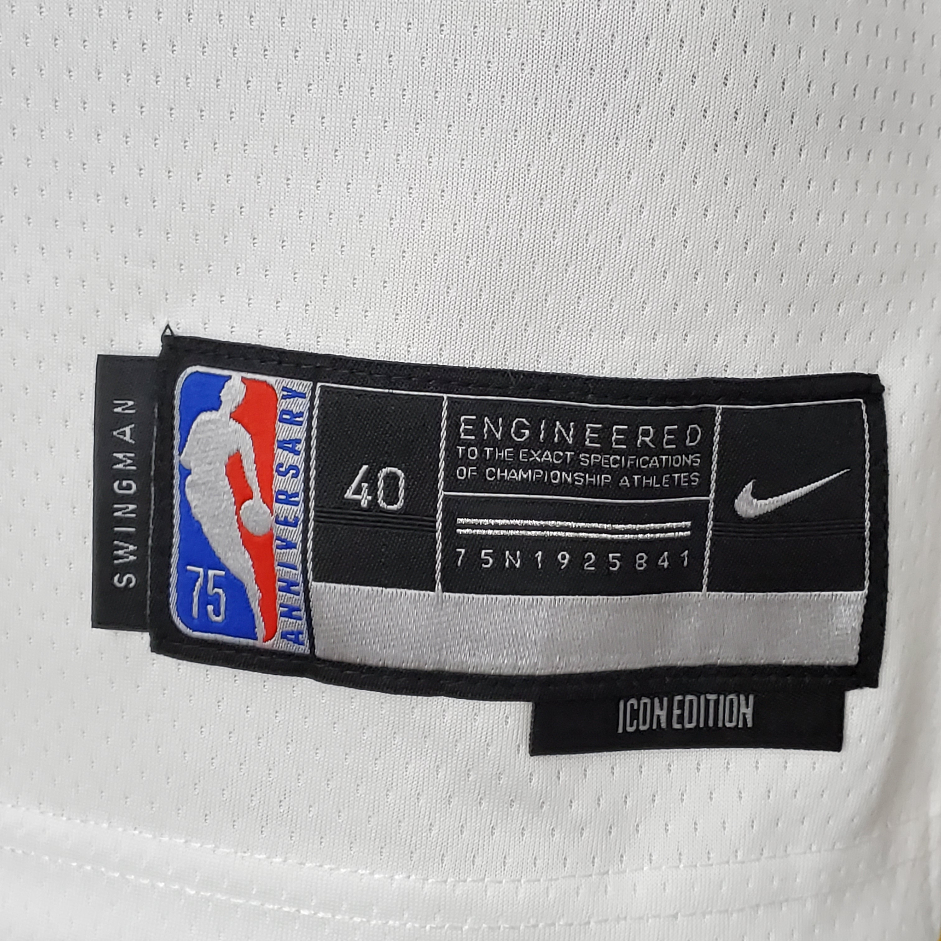 75th Anniversary Golden State Warriors Thompson #11 Mexico Edition White NBA Jersey