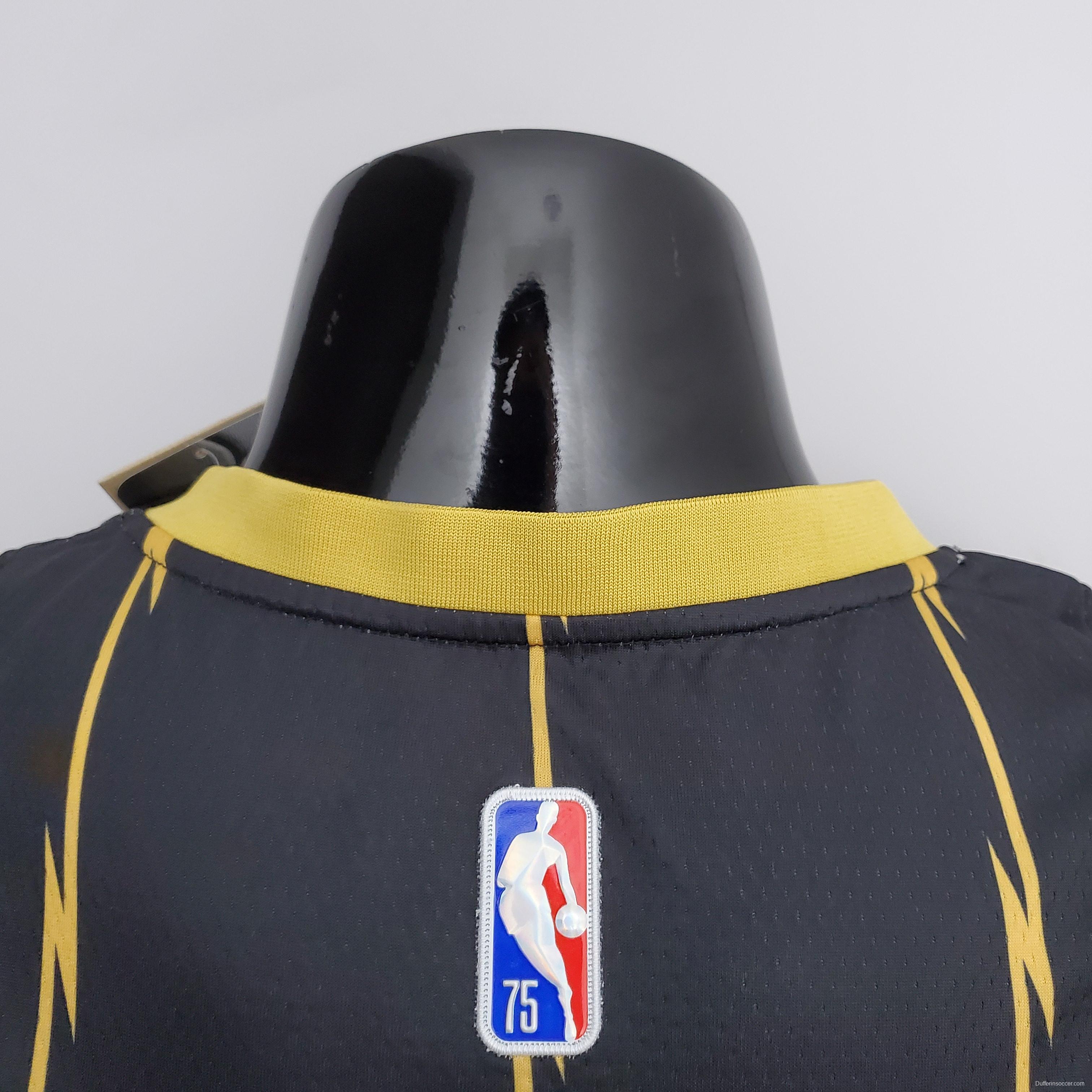 2022 Toronto Raptors VANVLEET#23 City Edition Black NBA Jersey