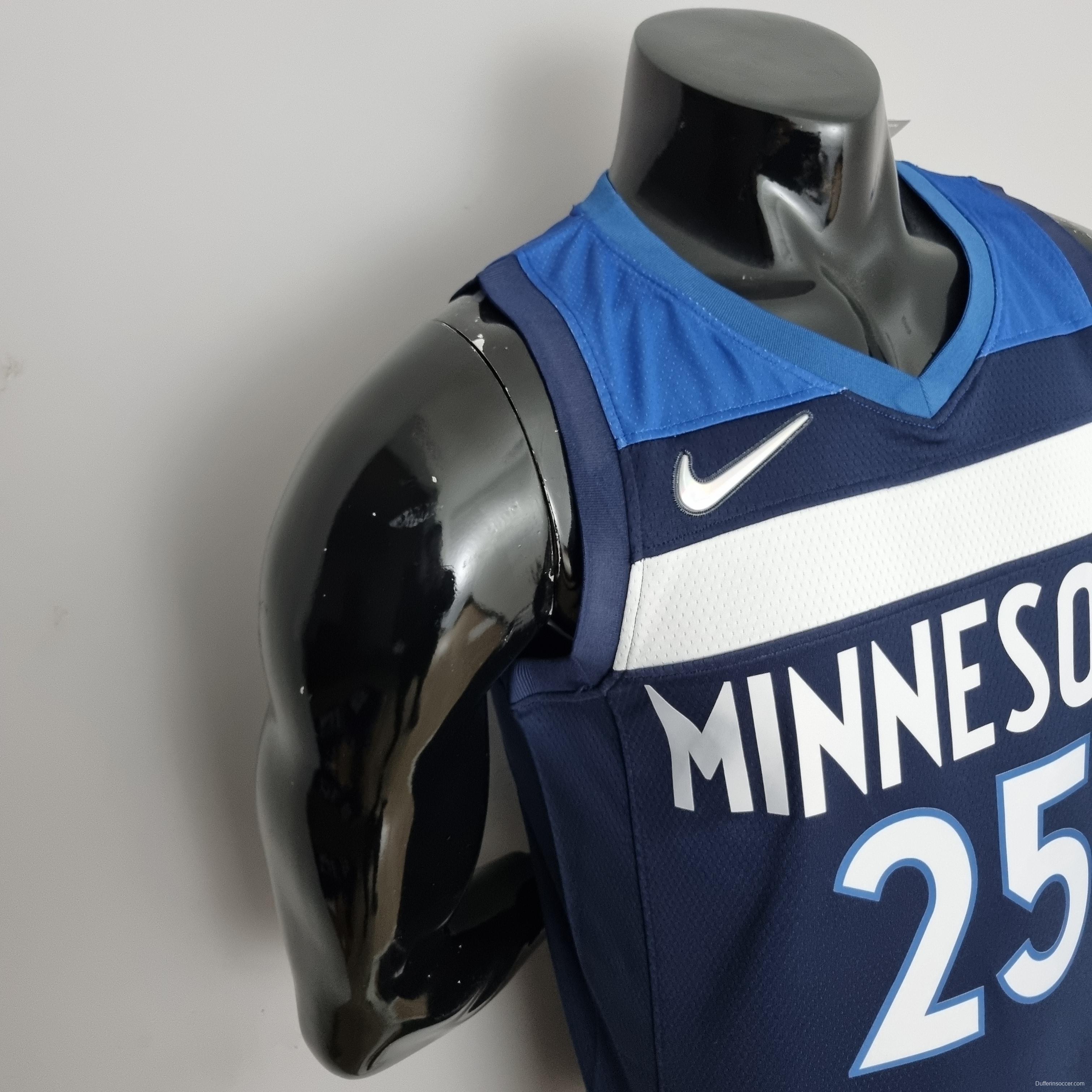 75th Anniversary Minnesota Timberwolves Rose #25 Royal Blue NBA Jersey