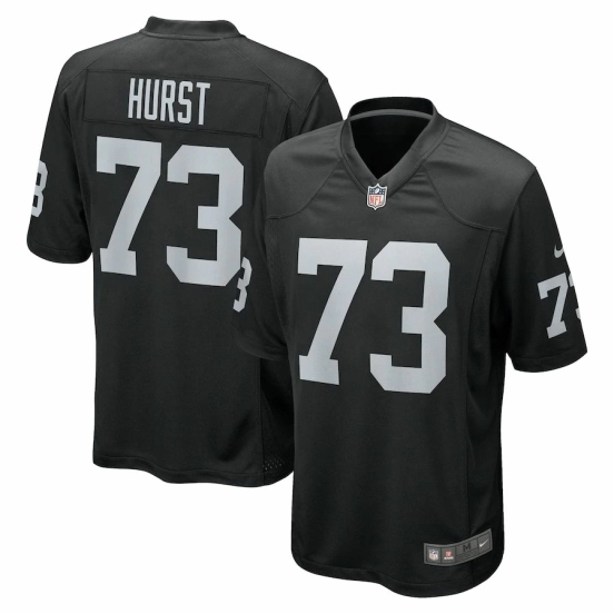 Men's Maurice Hurst Black Player Limited Team Jersey