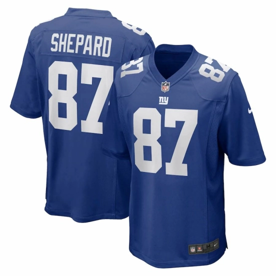 Men's Sterling Shepard Royal Player Limited Team Jersey