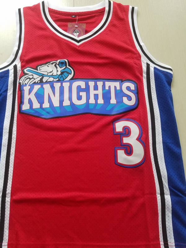 Lil' Bow Wow Calvin Cambridge 3 Los Angeles Knights Red Basketball Jersey Like Mike