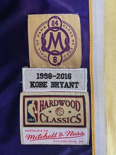 Men's Kobe Bryant Purple Retro Classic Team Jersey