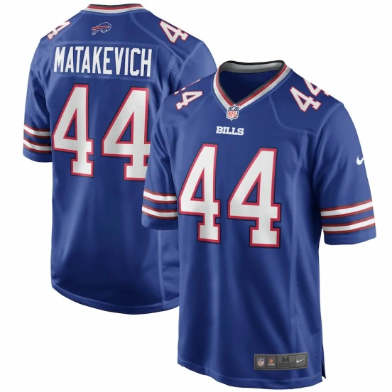 Men's Tyler Matakevich Royal Player Limited Team Jersey