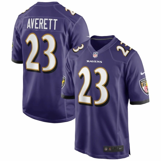 Men's Anthony Averett Purple Player Limited Team Jersey
