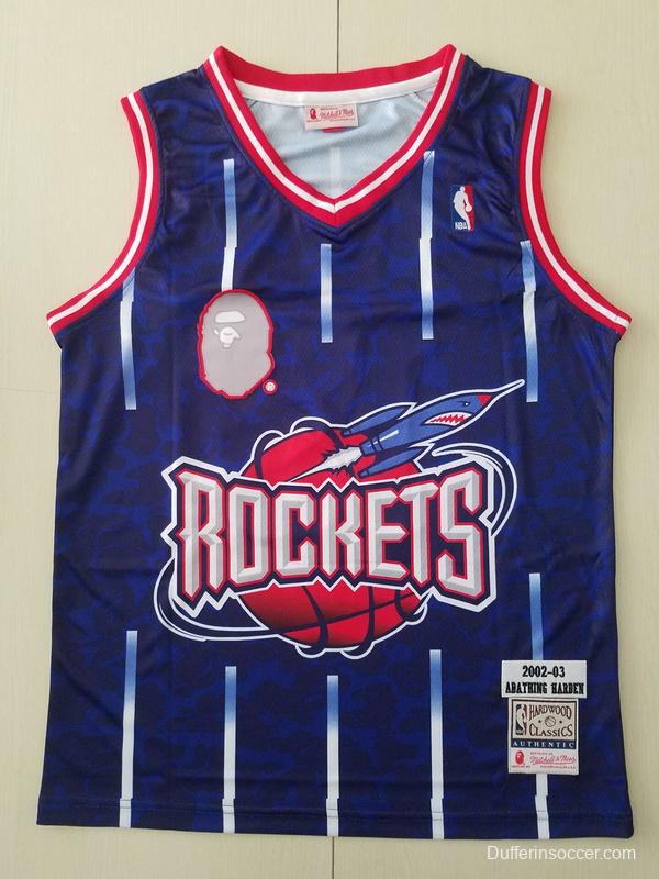 Men's James Harden Fashion Edition Basketball Jersey