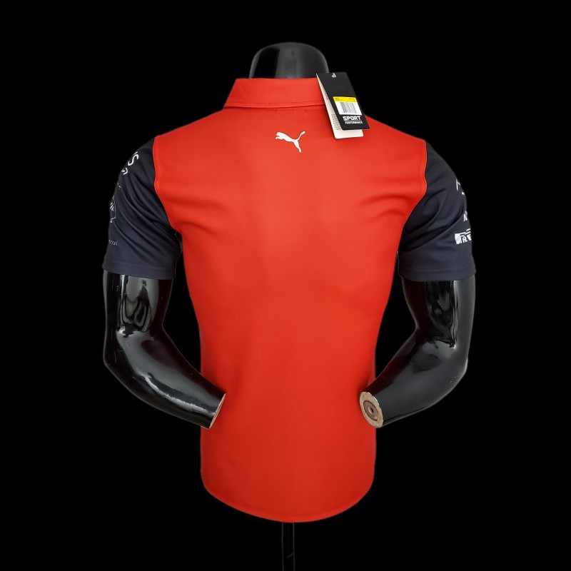 New F1 Formula One; Ferrari Racing Suit Polo Red 
