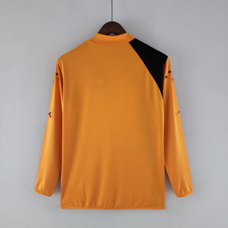 Retro 05/06 Long Sleeve Roma Home Soccer Jersey