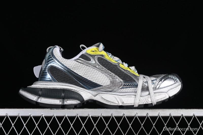 Balenciaga Phantom Sneaker Track Trainer Inspired with Transparent Heel Strap - W3XL57010