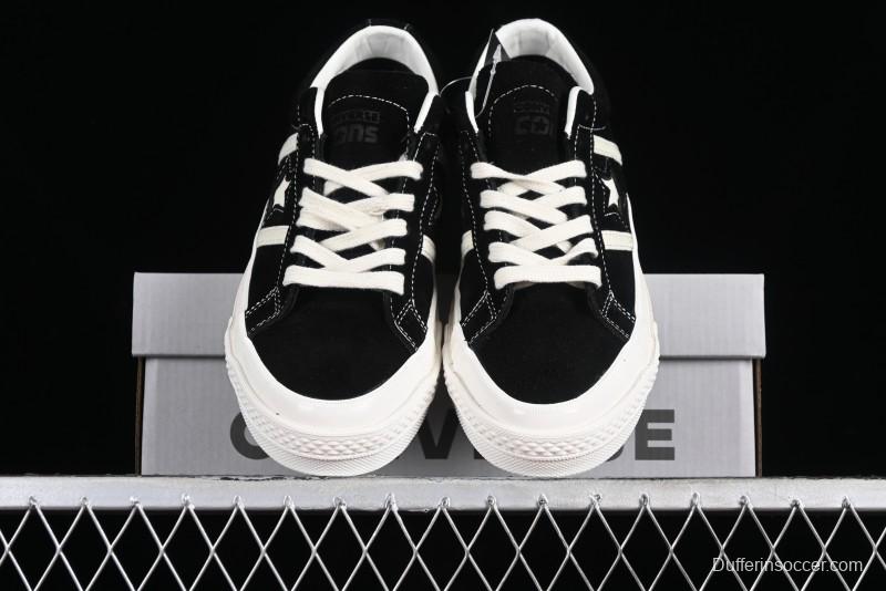 Converse One Star Academy Pro Classic Black & White One Star Retro Casual Skate Shoes - A06426C