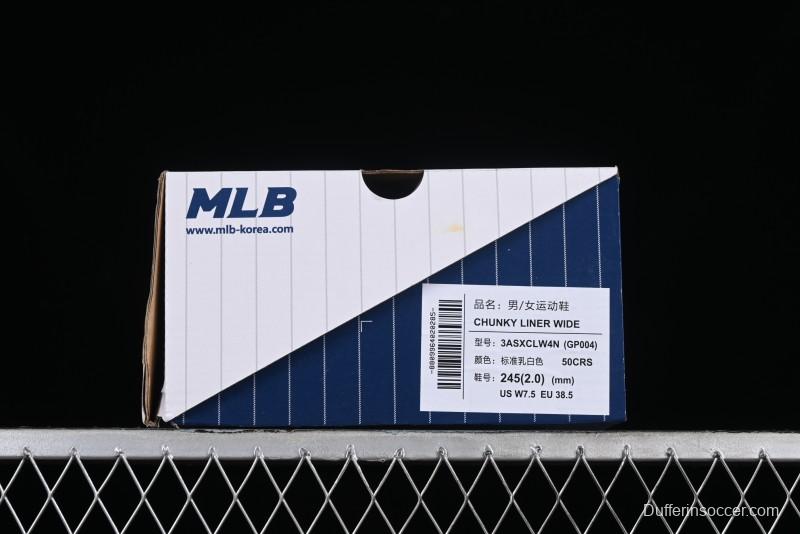 New York Yankees MLB Chunky Liner Wide Platform Sneakers with 6cm Height Increase - 3ASXCLW4N50CRS