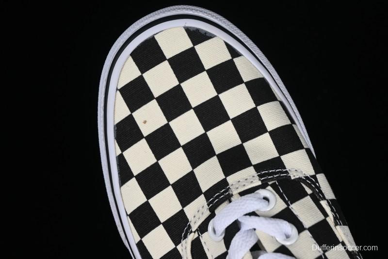 Vans Authentic Golden Coast Classic Checkerboard Slip-On Canvas Shoes - VN0A4BV4R6R