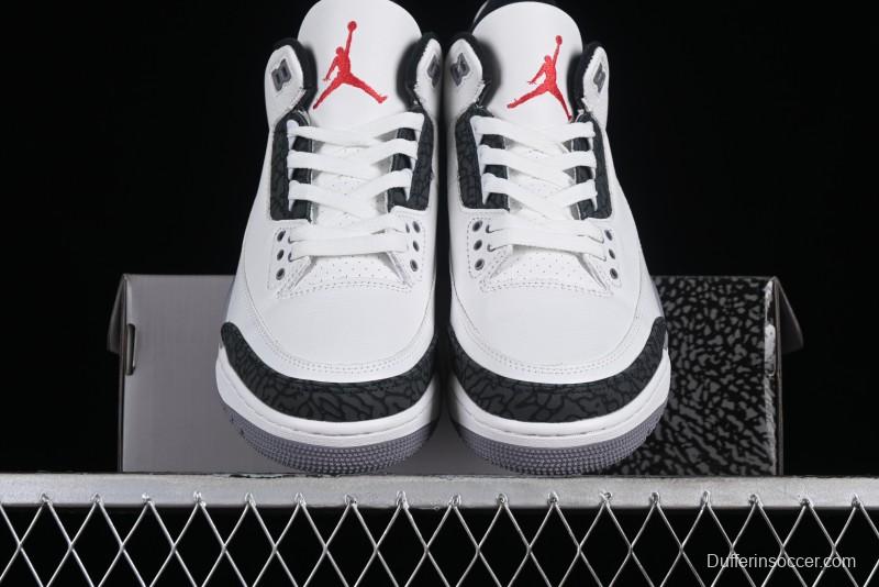 Nike Air Jordan 3 Retro Cement Grey Sneakers - CT8532-106