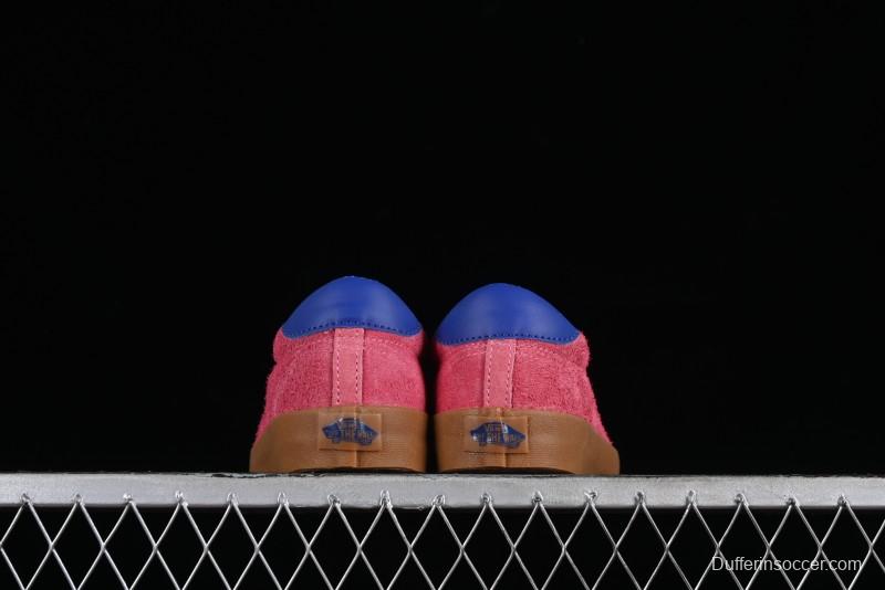 Vans Vault Og Sport Low Retro Suede Canvas Vulcanized Shoes in Dragon Fruit - VN000CQRCHL