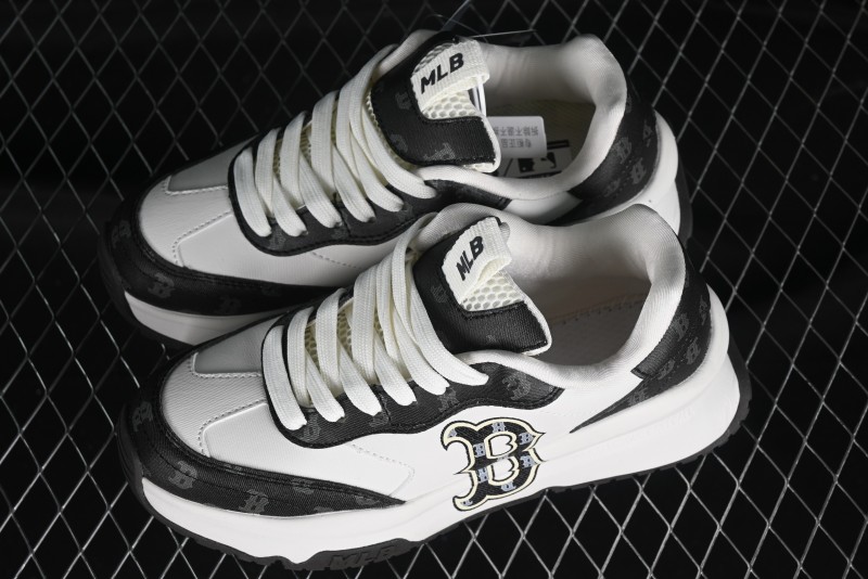 New York Yankees MLB Chunky Runner Basic Lightweight Casual Sneakers - 3ARNCRD4N43BKS