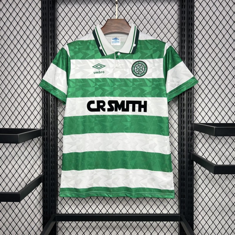 Retro 89/91 Celtic Home Jersey