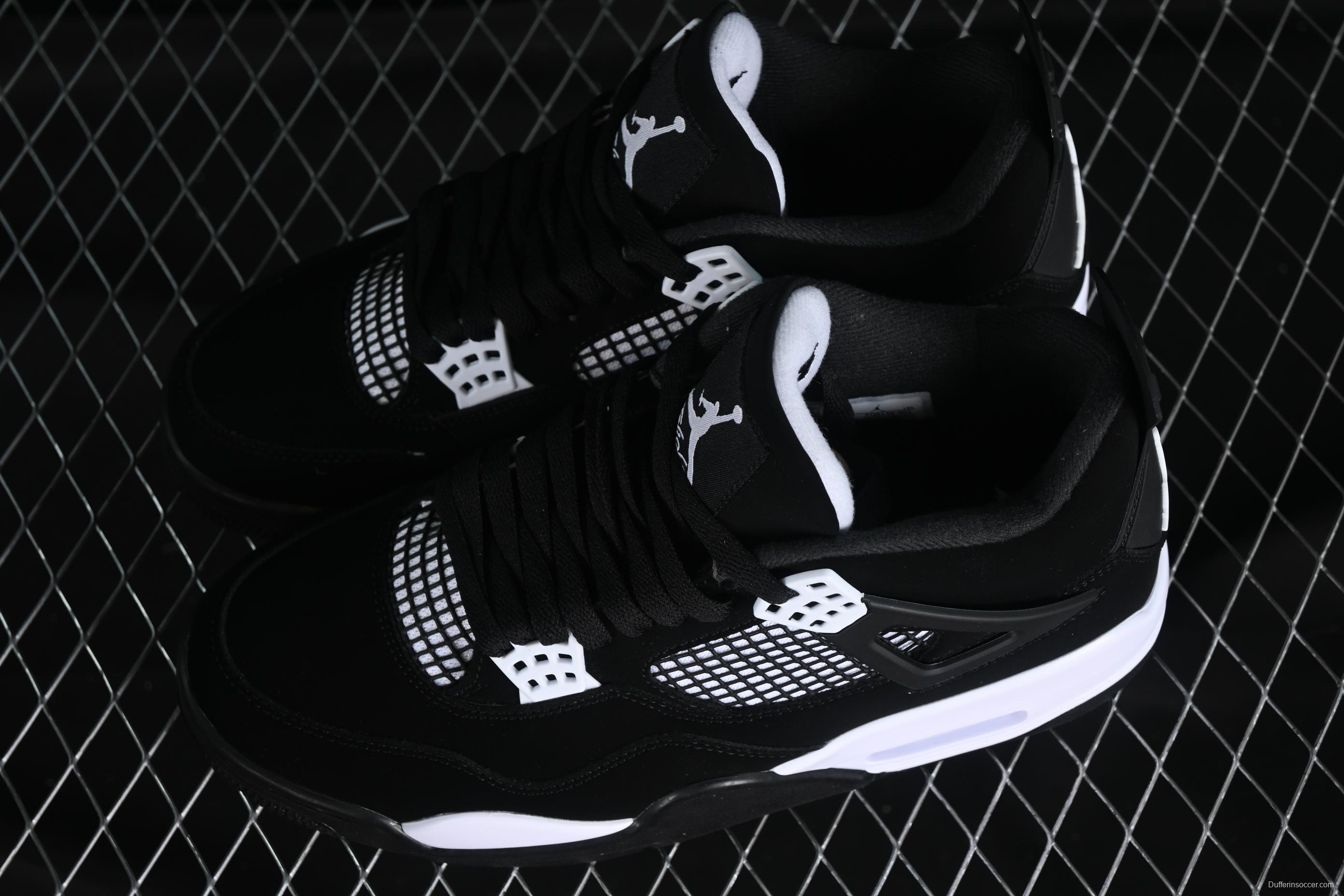 Nike Air Jordan 4 Retro "White Thunder" Basketball Shoes - FQ8138-001