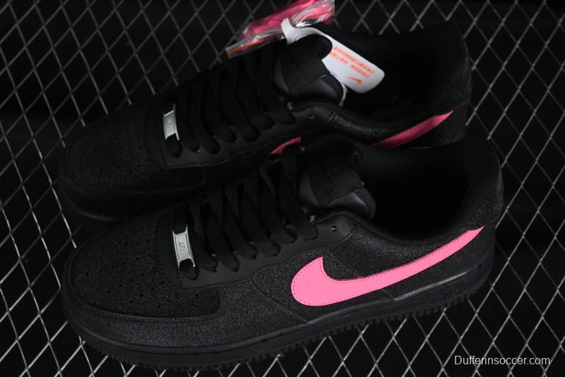 Nike Air Force 1 '07 Low Casual Sneakers in Black Starry Sky - CW2288-015