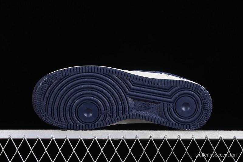 Nike Air Force 1 '07 Low LV Collaboration - Off White Navy Blue Casual Shoes CV1724-111