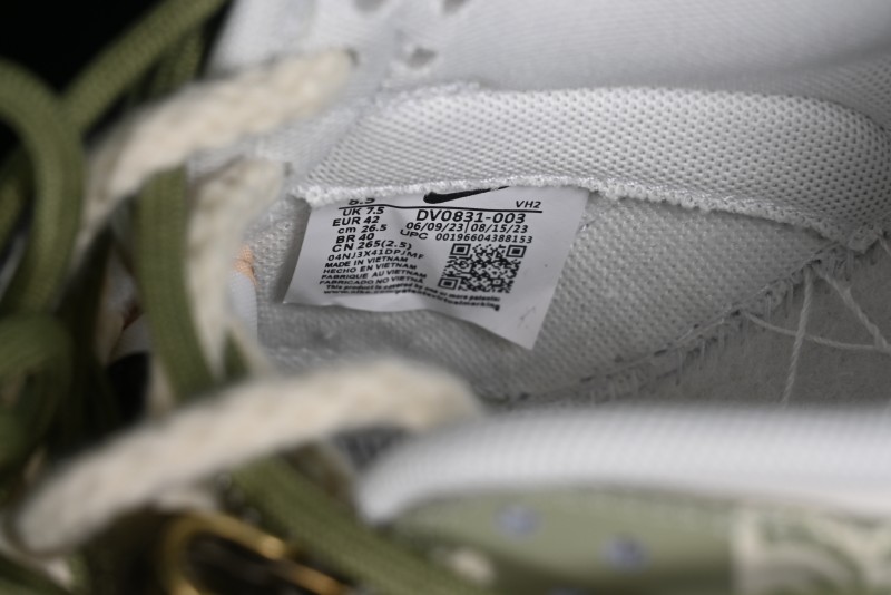 Nike Dunk Low SB Casual Sneakers with Deconstructed Laces and Dragon Well Tea-Inspired Design - DV0831-003