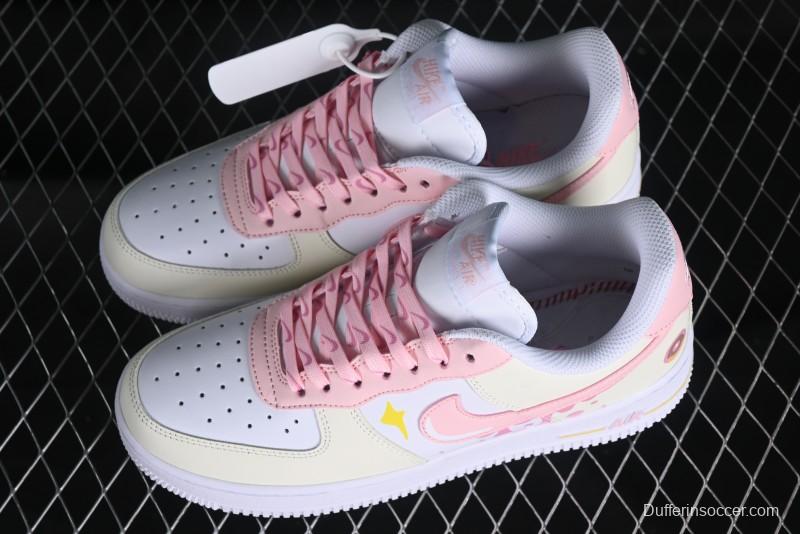 Nike Air Force 1 '07 Low Macaron Sauce Casual Sneakers - DV2920-123