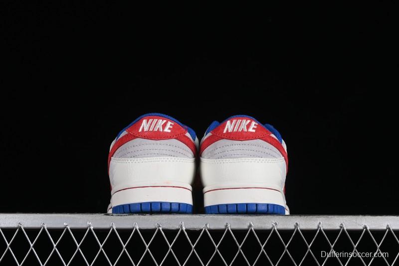 Nike SB Dunk Low Chinese New Year Limited Edition - Red Fortune Sky High Anniversary Premium Custom Low-Top Casual Sneakers - CR8033-504