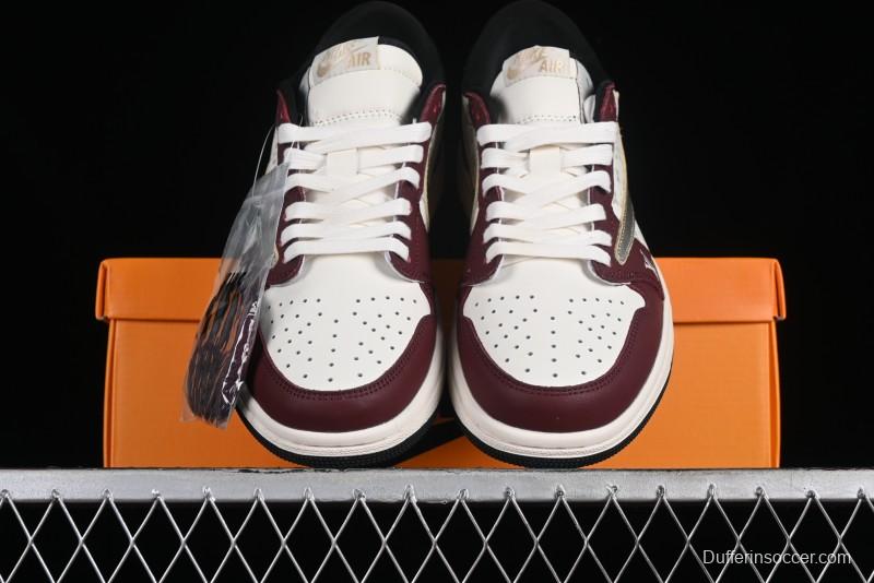 Nike Air Jordan 1 Low OG SP Travis Scott x Fragment Design Collaboration - LX1988-400