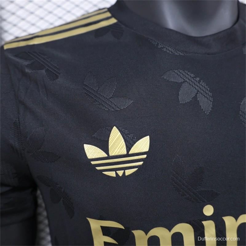 25/26 Player Version Arsenal Adidas Original Special Black Jersey