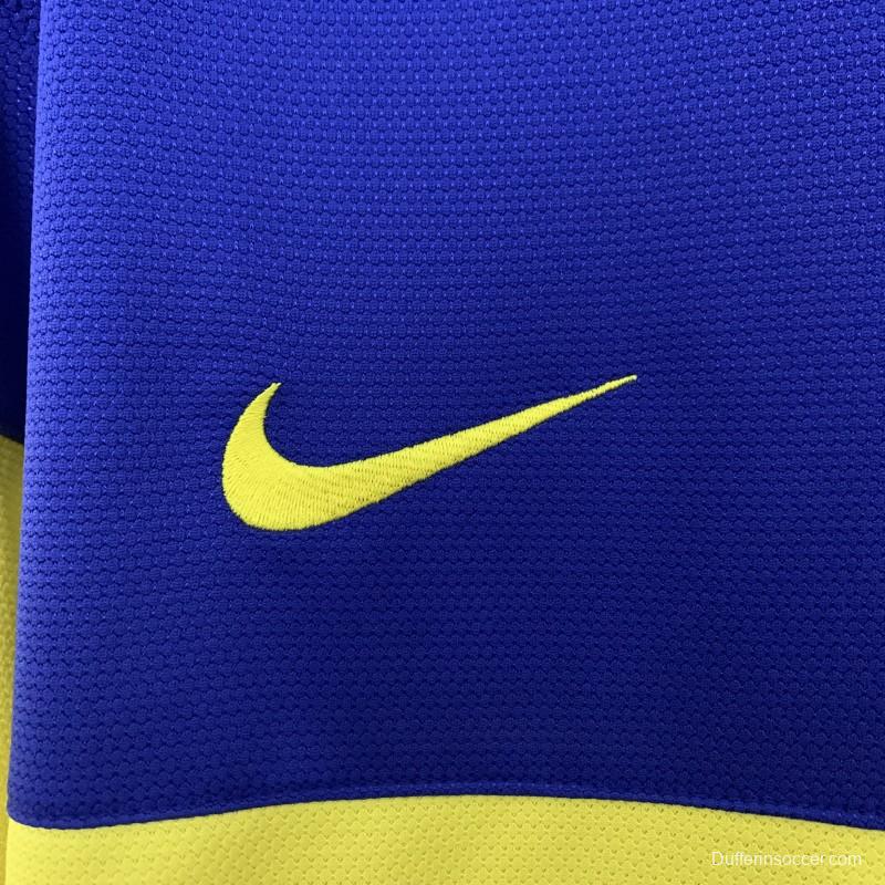 11/12 Retro Boca Juniors Home Jersey