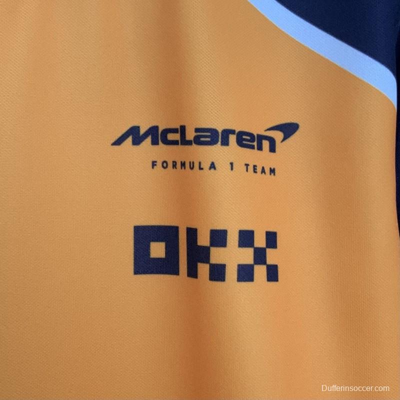 2025 F1 Formula Orange/Black Mclaren T-Shirt