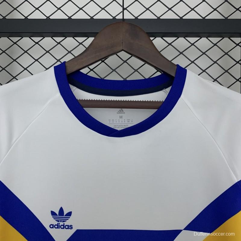 90/91 Retro Boca Juniors Away Jersey
