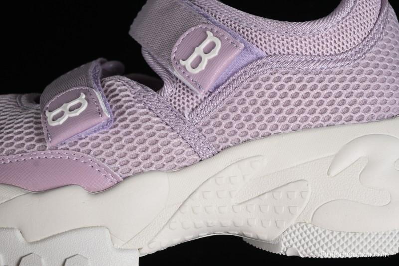 New York Yankees MLB Bigball Chunky Mask Jane Thick Platform Casual Sandals - 3ASDBCM4343LDS