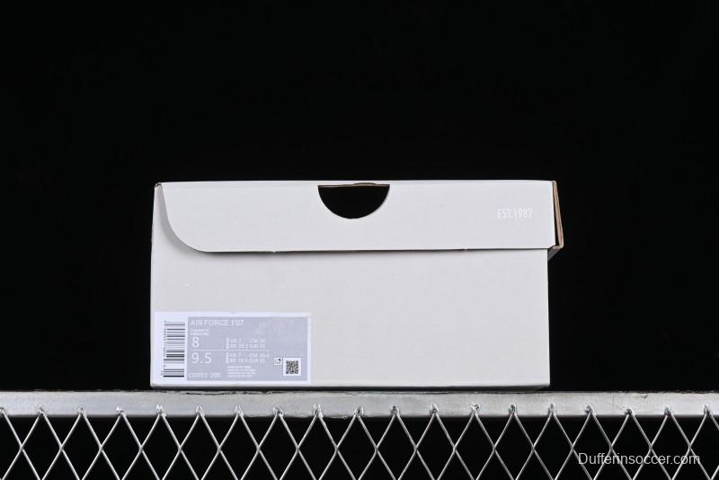 Nike Air Force 1 '07 Low 2.0 Khaki Flyknit Casual Sneakers - CI0051-200