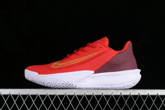 Nike Precision VII Low-Top Basketball Shoes with Shock Absorption Anti-Slip Wear-Resistant for Game Control - FN4322-004