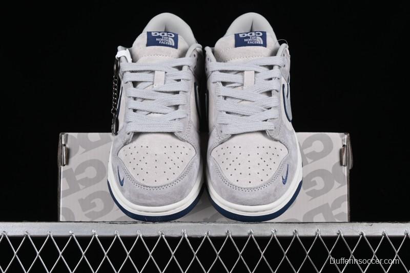 Nike Dunk Low The North Face CDG Collaboration - Green SB Low Top Skateboarding Shoes - FC1688-179