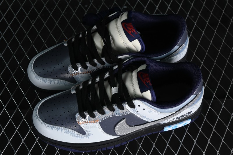 Nike Dunk Low Panda Prank Surf Fishing SB Strap Low-Top Casual Sneakers - FV8106-181