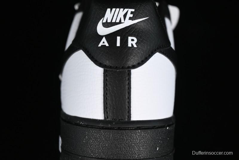 Nike Air Force 1 '07 Low Casual Sneakers with Broken Swoosh Design - HF9096-001