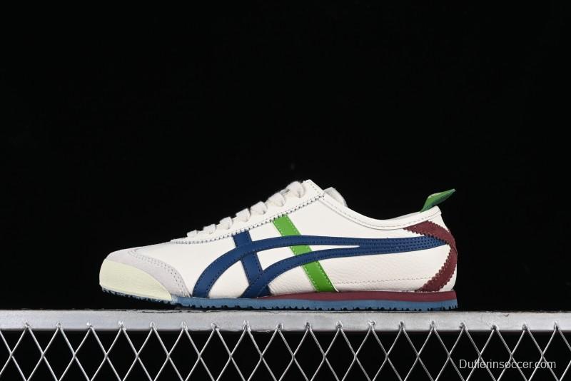 Onitsuka Tiger Mexico 66 Low-Top Leather Running Shoes - 1183A201-115
