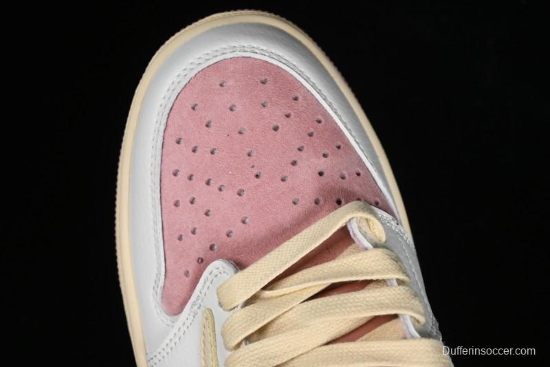 Nike Travis Scott x Air Jordan 1 Low OG AJ1 Reverse Swoosh Sneakers - DM7866-600