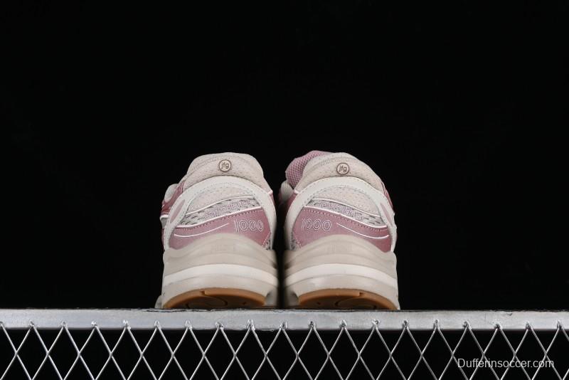 New Balance 1000 Series Retro Dad Style Low-Top Casual Running Shoes - M1000JG1