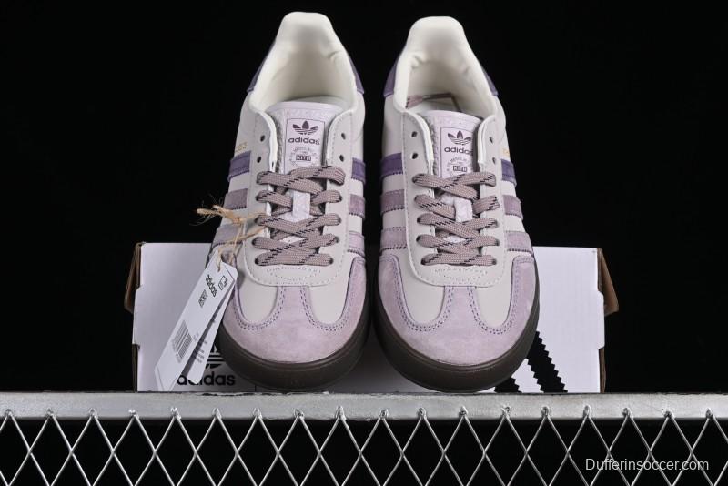 Adidas Originals Gazelle Indoor Kith Retro Casual Slip-Resistant Wear-Resistant Low-Top Sneakers - IH0120