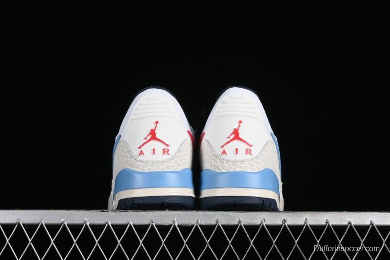 Nike Air Jordan Legacy 312 Low Sneakers with Velcro Strap and Triple Sole Design - HM3709-141