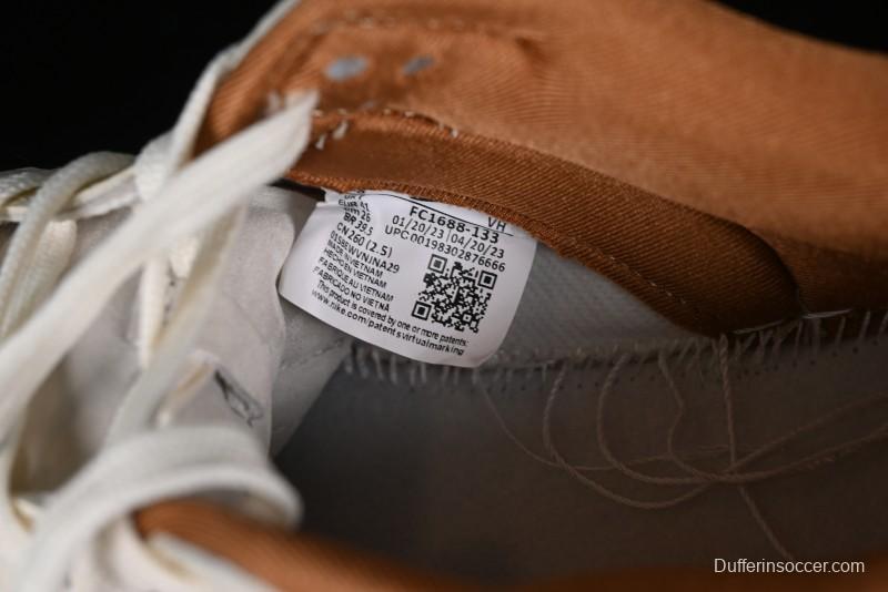 Nike SB Dunk Low LV Collaboration - Chocolate Anniversary High-End Custom Low-Top Casual Skate Shoes - FC1688-133