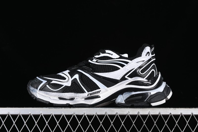Balenciaga Runner Kith Four Color Retro Casual Shoes - W3RXP0213