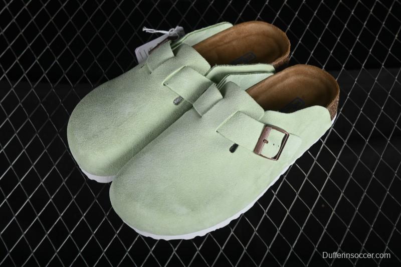 Birkenstock Arizona Soft Footbed Sandals with Suede Leather and Lambswool Lining - G.D4