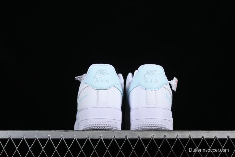 Nike Air Force 1 '07 Low Custom Anime Sky Clouds Hand-Painted Casual Sneakers - CW2288-111