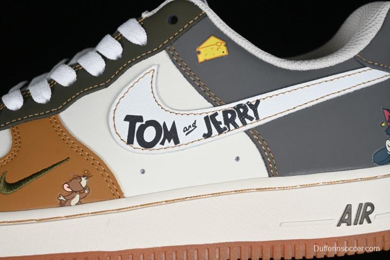 Nike Air Force 1 '07 Low Tom and Jerry Casual Sneakers - DB3301-110