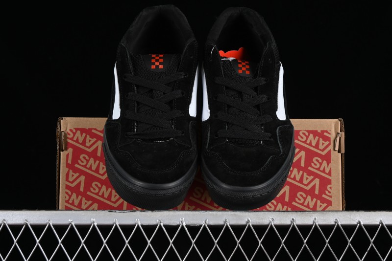 Vans Caldrone Classic Black Retro Skate Shoes - VN0007P9BA2