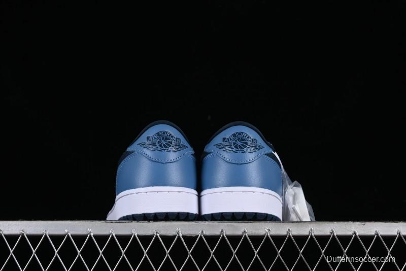 Nike Air Jordan 1 Low Golf Shoes Navy Blue - DD9315-115