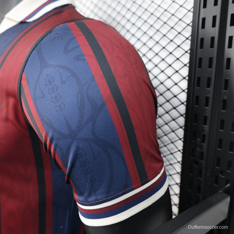 25/26 Player Version Modernist FC Barcelona Polo Jersey